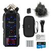 Zoom H6 Essential 6-дорожечный портативный аудиорекордер с 32-битным плавающим форматом Набор APH-6e Комплект аксессуаров Карта Micro-SD 64 ГБ Батарейки ААА Салфетка для чистки