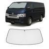 Proadsy Toyota Hiace 200 Series Стандартный Эксклюзивный Передний Теплозащитный УФ Чехол для хранения видеорегистратора в комплекте (2004-Настоящее время) Солнцезащитный козырек, Складной, 4-слойное экранирование,