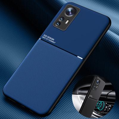 Для Xiaomi Mi 12 Pro 12X 5G чехол Роскошный PU кожаный чехол с текстурой Мягкий чехол для Xiaomi Mi12 Mi12X Магнитный держатель чехлы для телефонов