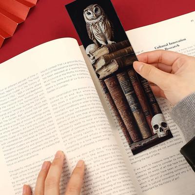 32 шт., Ретро сова закладка, Сезон возвращения в школу, Рождество, Хэллоуин, Подходит для учителей, читателей и в качестве подарков на день рождения.