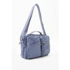 Women's Multi-pocket Waterproof Satin Fabric Adjustable Cross Strap Shoulder Bag