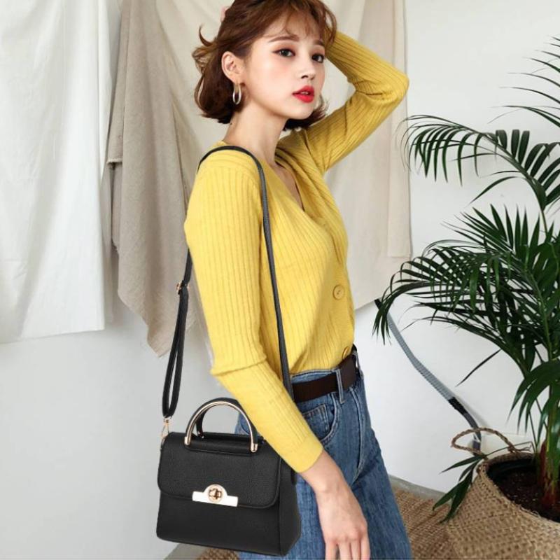 Korean Women's Bags  Fashion Handbags  Simple and Versatile One-shoulder Messenger Bags