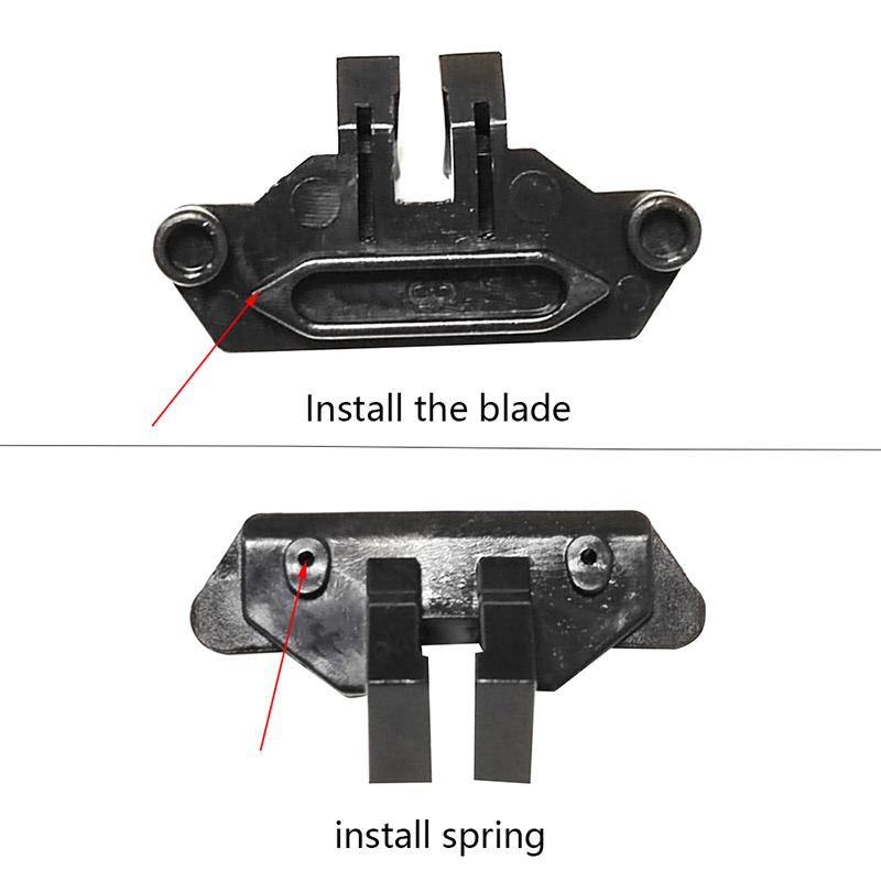 Hair Clipper Swing Head Clipper Guide Block Clipper Replacement Parts With Tension Spring For 870 Clipper Accessories
