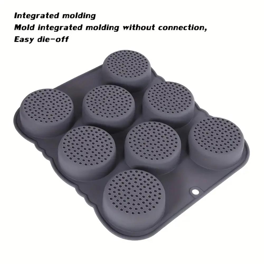 Силиконовая форма для гамбургеров с отверстием для вырезания булочек Мягкая антипригарная форма для выпечки хлеба Кухонные принадлежности