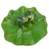 Figurine de grenouille flottante en résine synthétique mignonne, décor de grenouille flottante, pour bassin de baignoire