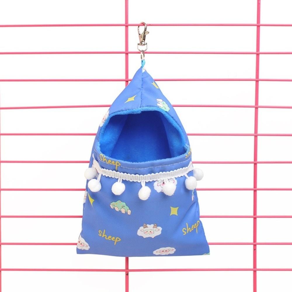 Triangular Sugar Glider Hanging Nest Breathable Small Pet Bed Hamster Sleeping Bag Autumn Winter