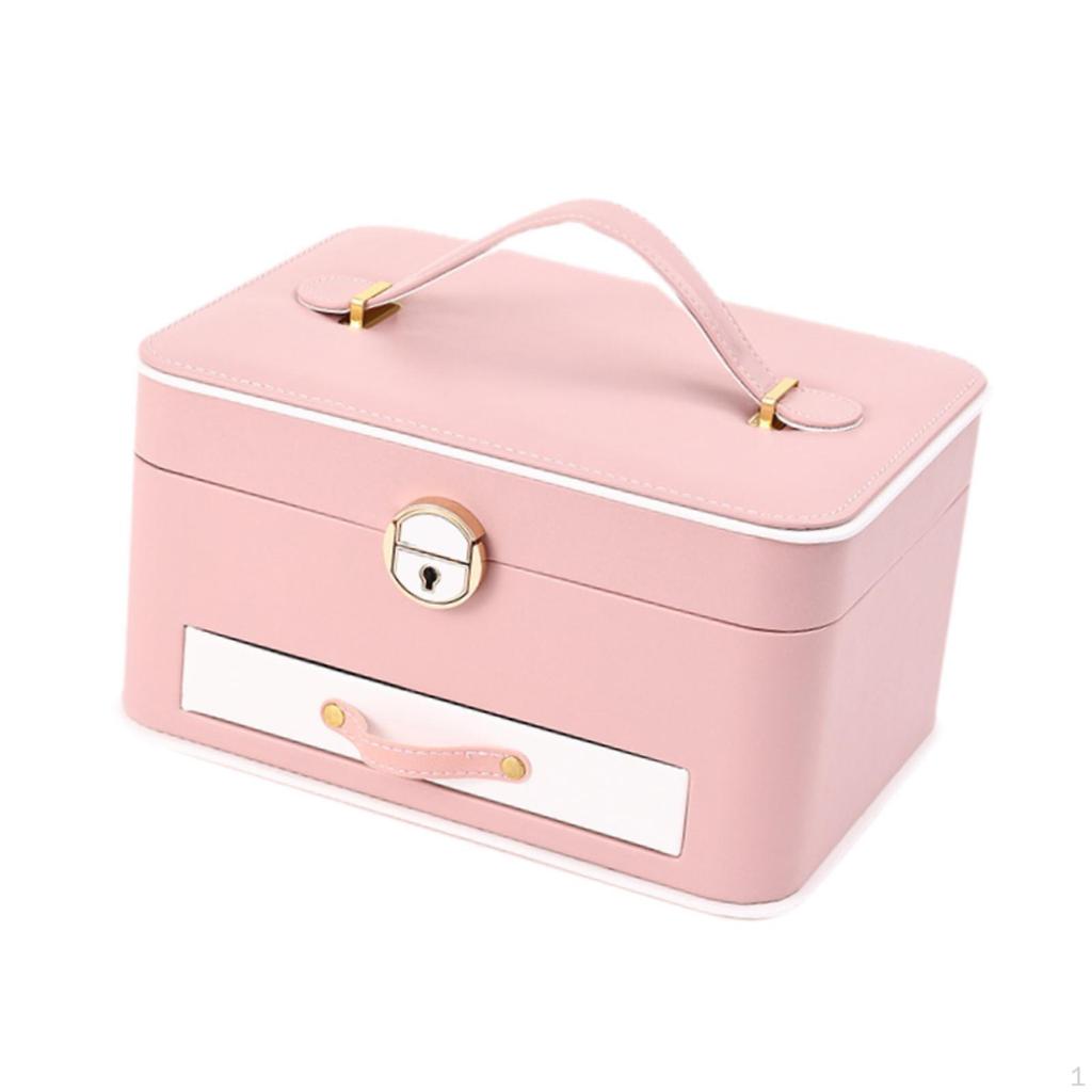 Jewelry Box Jewellery Display Case Multipurpose Easy To Store Large-capacity Container Necklace