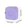 Waterproof Short Zipper Coin Purse Nylon Simple Storage Bag Portable Double-layer Wallet  Outdoor