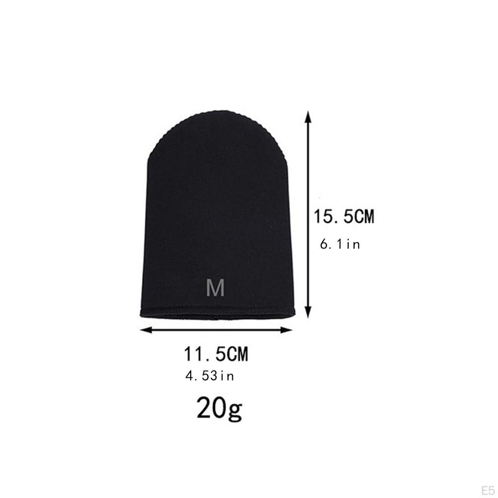 1 Pair Neoprene Toe Warmers Biking Covers Thermal Foot Caps for Running Winter