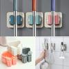 Broom Holder Kitchen Storage Rack Mop Organizer Holder Bathroom Hook