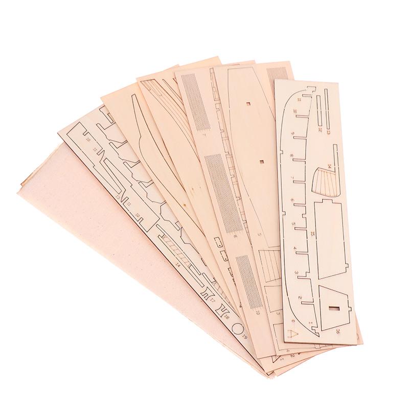 Scale 1:80 Classic Antique Ship Model Diy Wooden Sailing Boats Model Kits Puzzle Assembly