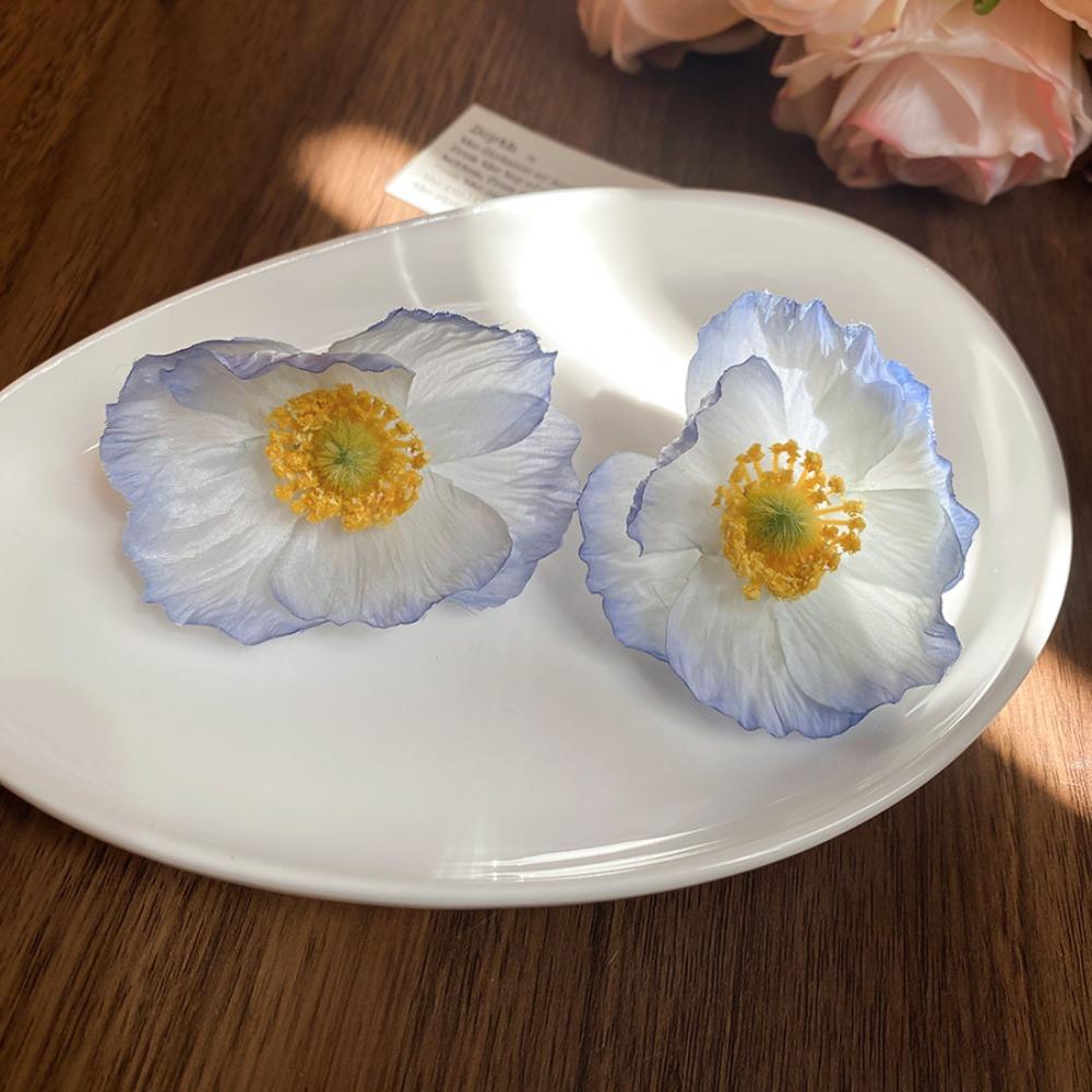 Элегантные серьги-цветы, преувеличенные крупные женские украшения, новые серьги-гвоздики в виде лепестков для женщин/девочек