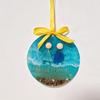 Friendship Theme Acrylic Ornaments Holiday Decorations for Christmas Tree Home Gift