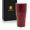 SaintGraal Vacuum Insulated Stainless Steel Beer Mug/Tumbler, Highball Glass, 660ml (Bordeaux Red), Perfect for Father's Day or Birthday Gifts