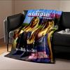 Two women dressed glamorously in a rural setting with bold text overlay. for all seasons blanket lunch break throw gift