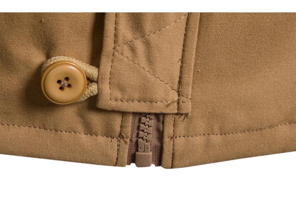 European and American Men's Slim-Fit Hooded Solid Color Jacket for Autumn/Winter