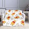 1PC Disney Winnie The Pooh Pattern Blanket Warm Soft Fluffy Kids and Adult Sofa Bed Throw Blanket Outdoor Travel Camping RV
