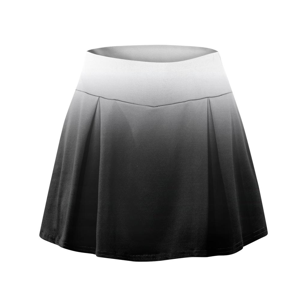 Женские эластичные брюки для йоги, спортивные шорты с принтом, легкая юбка с высокой талией