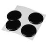 4Pcs Car Door Lock Cover PVC Carbon Fiber Texture Keyhole Protector Universal Fit for Automotive Door Entry Guard Accessories Interior Mirrors 6