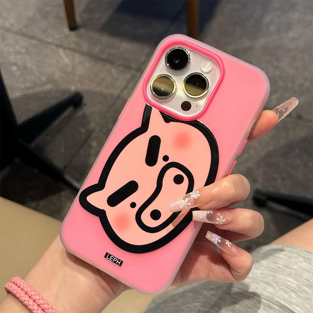 Чехол-подставка для телефона Macaron Jelly 2-в-1 Летний для чехла для телефона Apple Премиальное магнитное притяжение для Apple 15pro