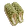 Imitation Sheep Stepping On Shit Cotton Slippers Women's Season Thick Bottom Non-slip Warm Couple Home Silent Fluffy Slippers Men
