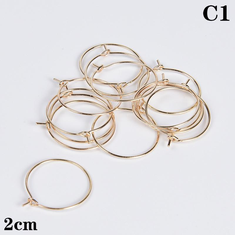 100 шт. Кольца-шармы для бокалов вина, проволочные обручи, маркеры для напитков, подарки-шармы для бокалов вина, сделай сам, этикетки для напитков на вечеринку