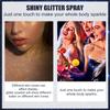 Party Glitter Hair Spray Multi-Purpose Body and Face Fine Mist Shimmering Shine Flakes