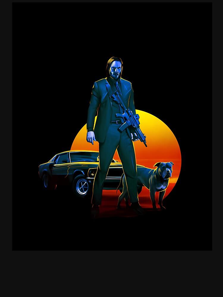John Wick Untitled Graphic Classic T-Shirt