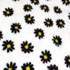 1 Yards Classic Daisy Pattern Velvet Plush Fabric Warm Long Faux Fur Fabric Diy Sewing Bag Shoes Carpet Cushion Hat Coat