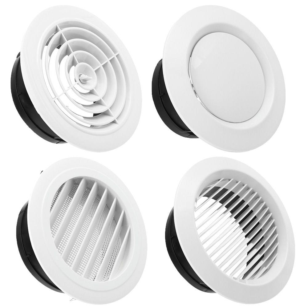 100/150mm Round Ducting Ventilation Cover Various Shapes Air Vent Extract Valve Grille Air Circulation Vents Cover
