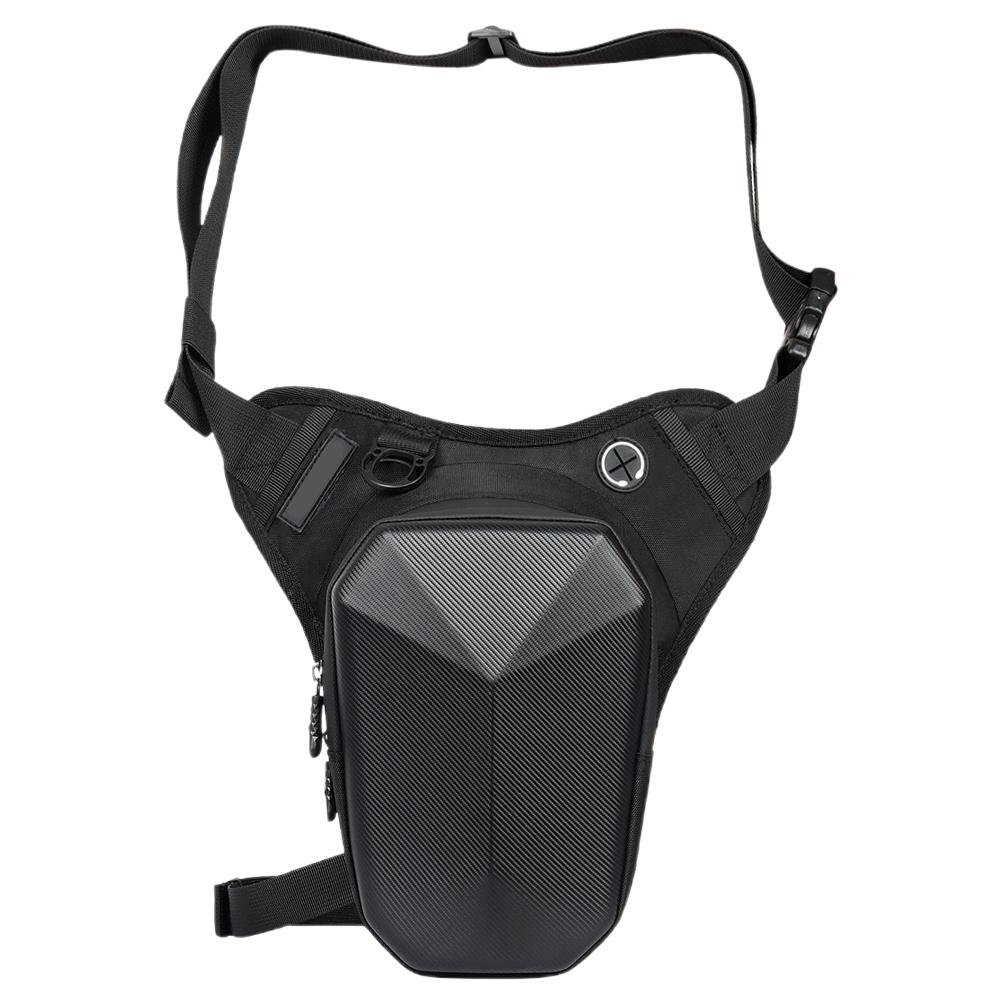 Водонепроницаемая поясная сумка для мотоцикла, сумка на ногу, мужская поясная сумка, повседневная сумка для переноски мотоцикла, набедренная сумка для телефона, мобильная сумка из искусственной кожи J9H6