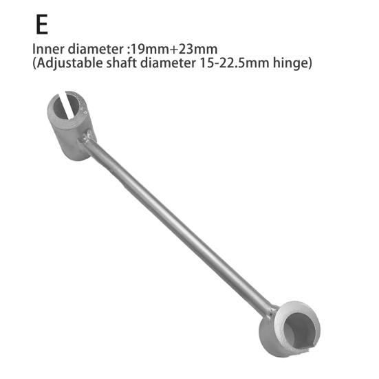 Hinges Gap Adjusting Wrench Door Hinge Repair Tool Rustproof Ergonomic Design Reusable Door Hinge Adjustment Tool