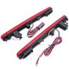 Red LED Bumper Reflector Lights For 09-14 Acura TSX (For Euro Accord) Function As Tail,Brake & Rear Fog Lamps Turn Lights