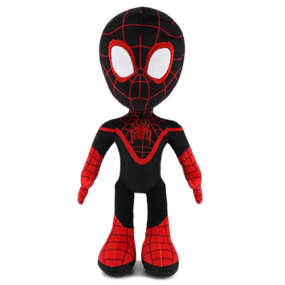 non-toxic 27-30CM Anime Avengers Spiderman Plush Toys Spider-Verse Gwen Peter Dolls Soft Stuffed Toy for Kids Gift Christmas -Halloween