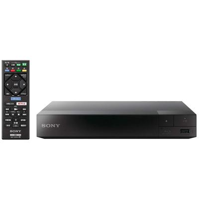 Sony Blu-ray плеер/DVD плеер компактный стандартный модель BDP-S1500, черный 230 мм x 39 мм x 194 мм (ширина х высота х глубина) включая максимальный выступ