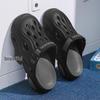 Men's Summer Closed-Toe Breathable Beach Sandals - Soft Sole Outdoor Slippers