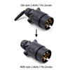 1Set Wireless Magnetic LED Truck Tail Light Trailer Rear Signal Warning Brake Light Lamp Towing Caravans Camper Lorry Caravan RV
