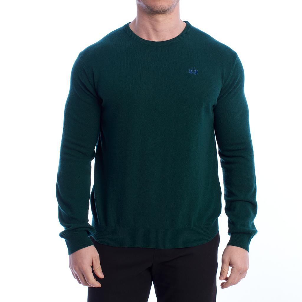 Мужской шерстяной свитер с круглым вырезом XMS004-YW084