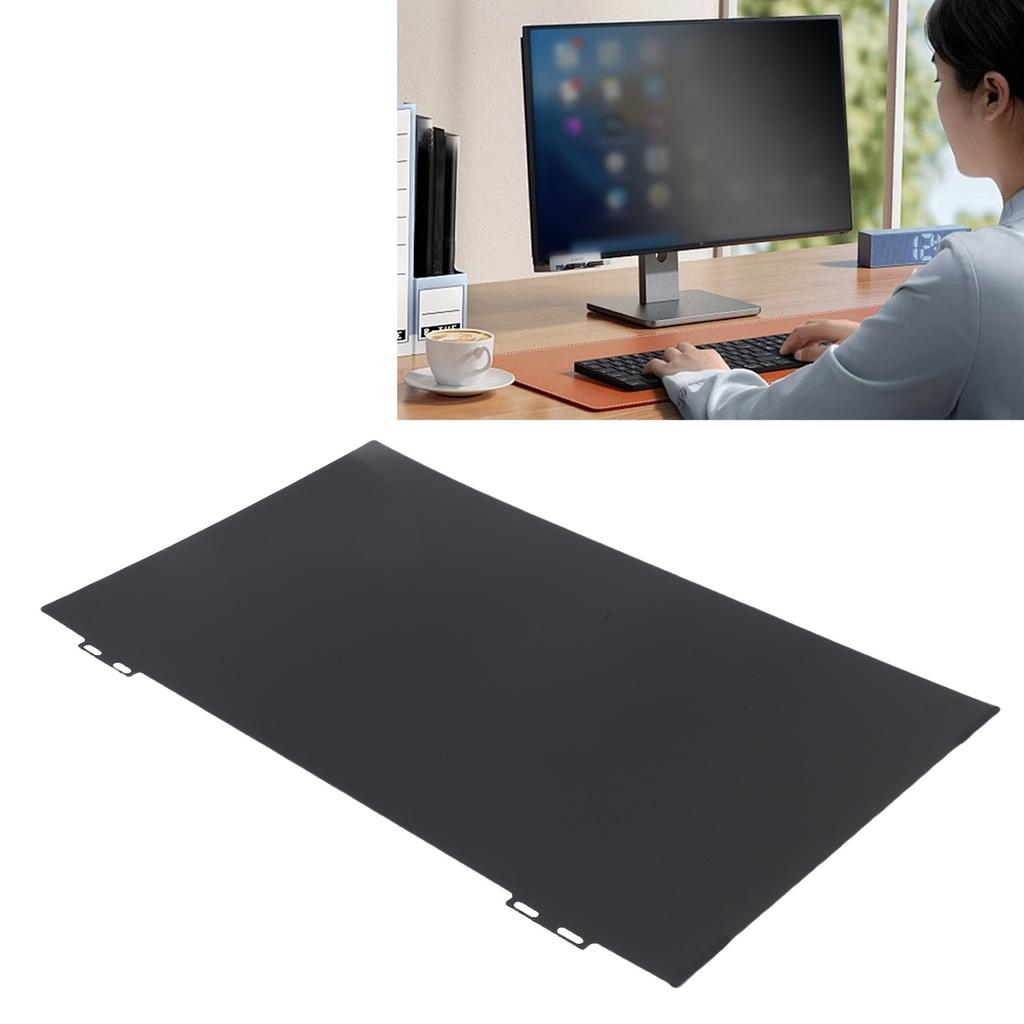 23 Inch Computer Privacy Screen Filter Anti   Blue Light 16:9 Detachable PET Magnetic Computer Privacy Screen Protector