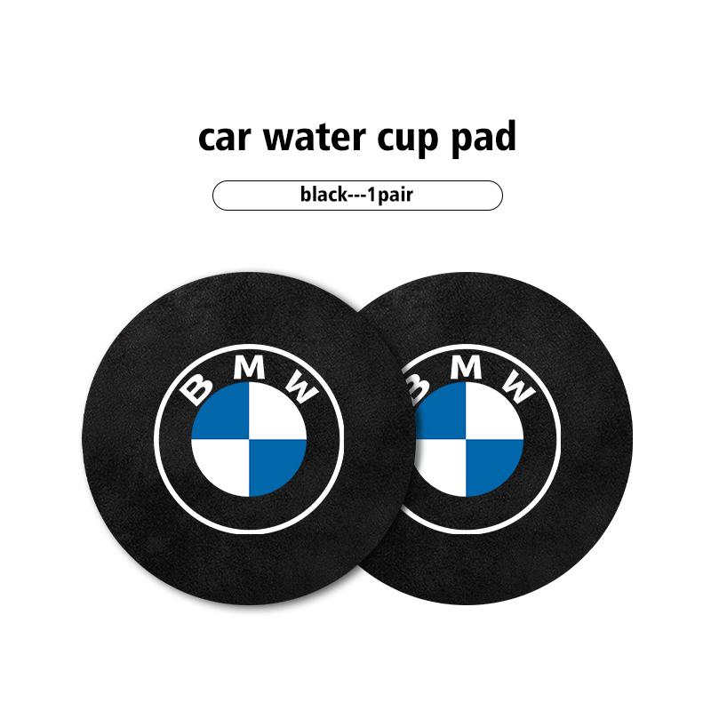 Car Interior Coasters Water Cup Slot Non-Slip Mat Shockproof Pad For BMW X3 X5 M5 M3 E46 E90 E60 F10 E39 F30 E36 G30 E87 E70 RH7