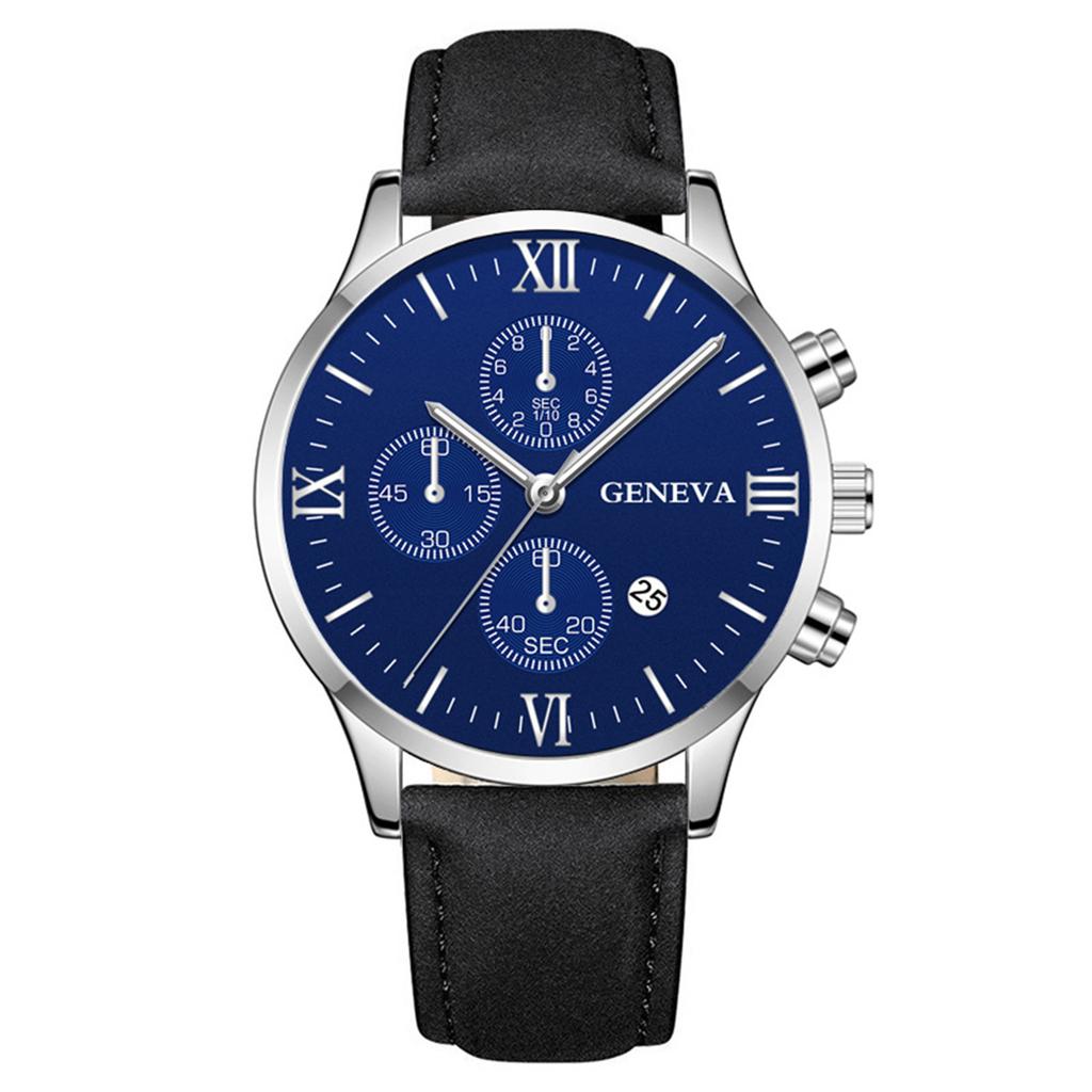 Men's Luminous Running Alarm Clock Watch