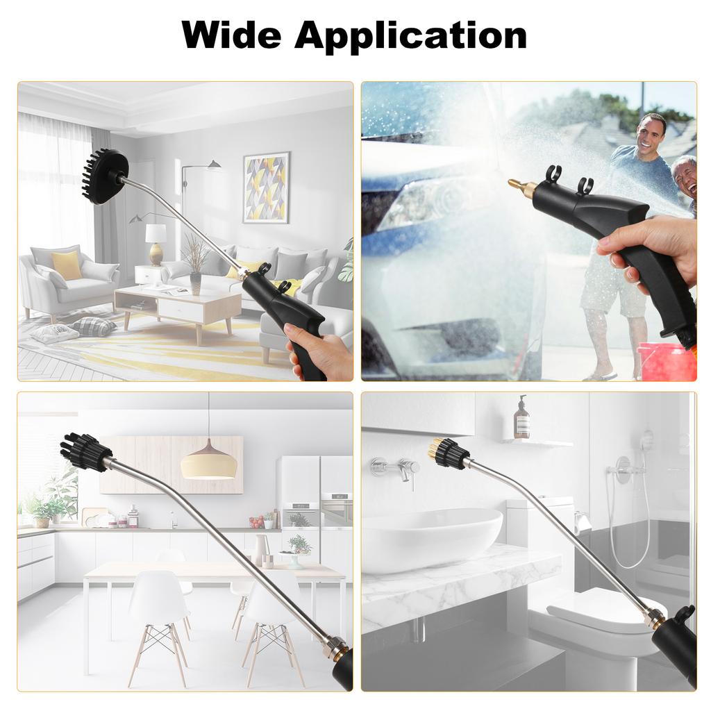 Multifunction Handheld Steam Cleaner, 2500W Electric High Pressure Steam Clean Mobile Cleaning