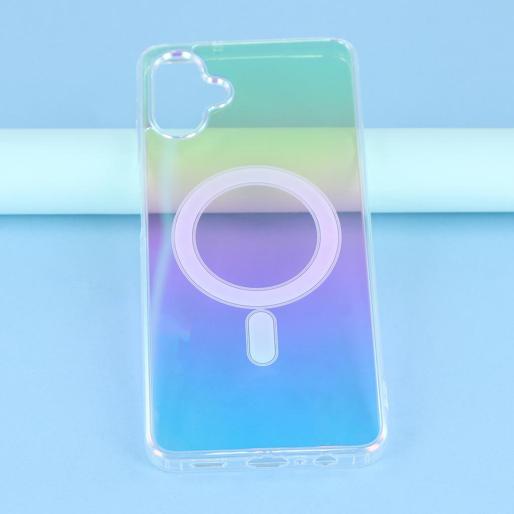 For Samsung Galaxy A06 5G/A06 4G Case Compatible with MagSafe Acrylic+TPU Gradient Phone Cover
