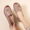 2024 Butterfly Hollow Moccasins Mother Ladies Designer Ballet Flats Cheap Woman Loafers Retro Women's Slip On Elegant Shoes