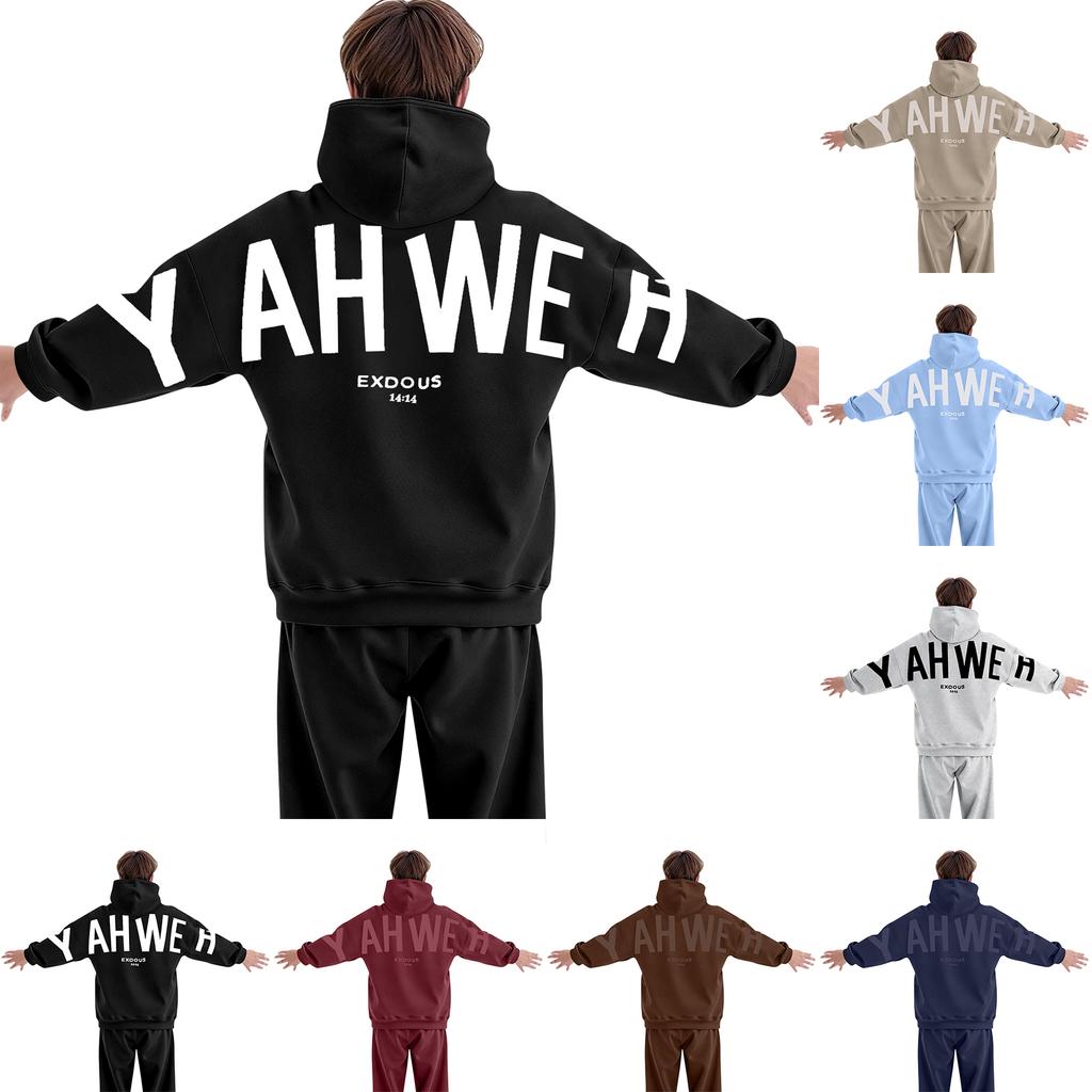 Спортивный костюм с капюшоном, унисекс, одежда для бега, пуловер с длинными рукавами, толстовка с капюшоном