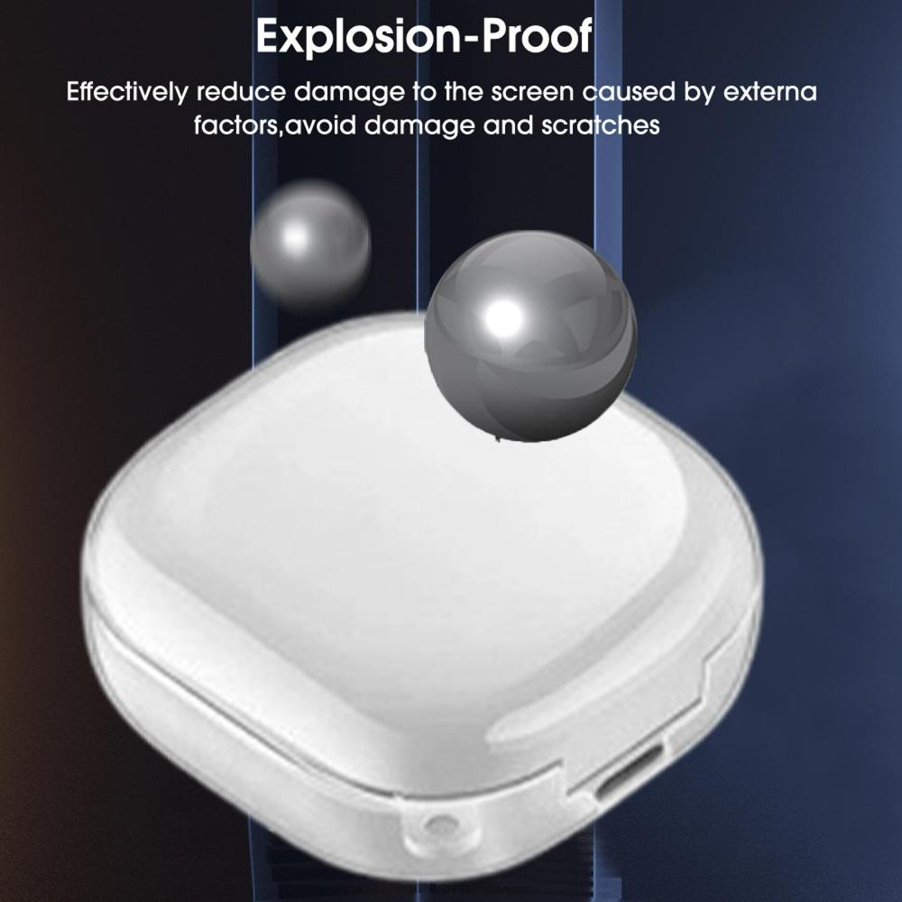 Прозрачный чехол для наушников Samsung Galaxy Buds 4/4 Pro, чехол из ТПУ с брелоком для Galaxy Buds 4, с ремешком против потери