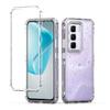 For Infinix Hot 50 Pro 4G Case Precise Cutouts Acrylic TPU Clear Phone Cover with Laser-printed Film