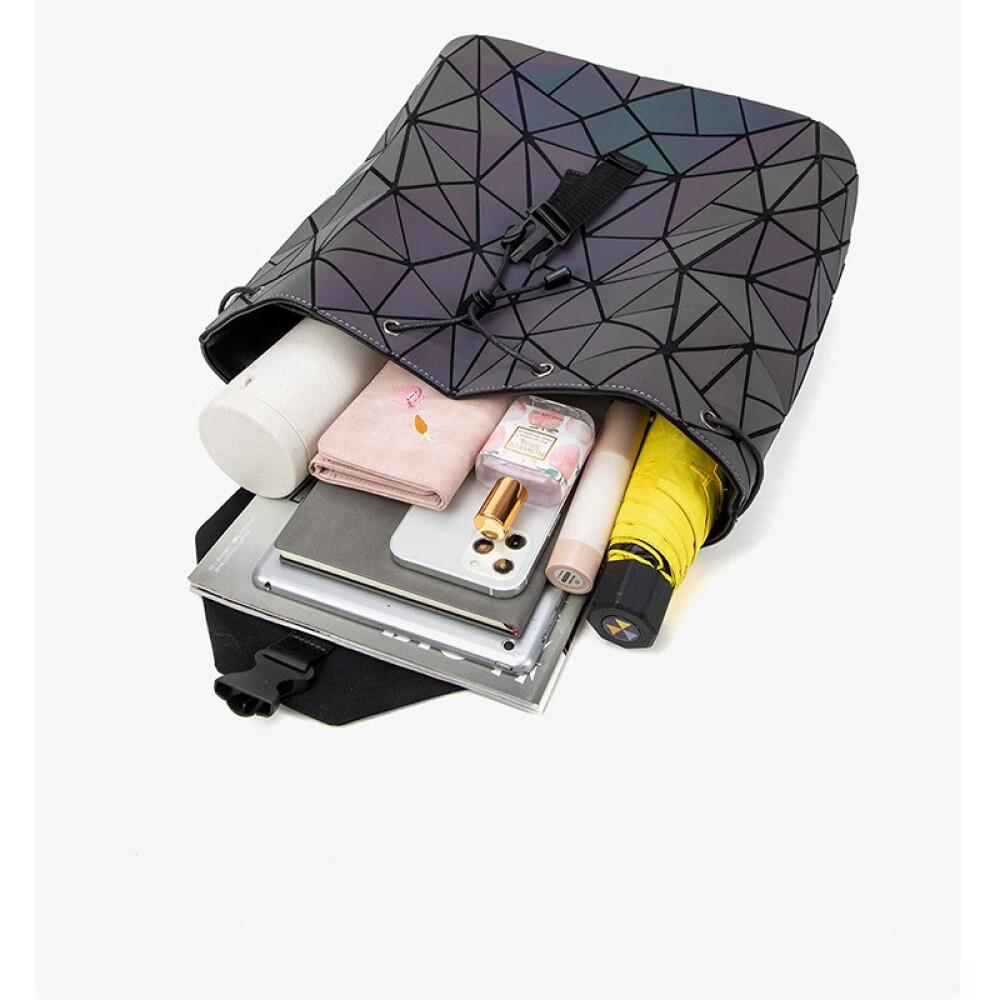 Женская сумка Рюкзак 2023 новый летний сказочный сетчатый красный рюкзак для подруги цвета радуги длина 33см13 ширина см высота 31см