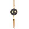 Car Rearview Mirror Pendant Auto Interior Emblem Ornament Accessorie For Hyundai Accent Elantra Wagon Tucson Santafe i20 i30 i40 RR66