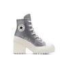 Converse Chuck 70 De Luxe Sequined High-Top Canvas Sneakers Women Sneakers Gray A08177C